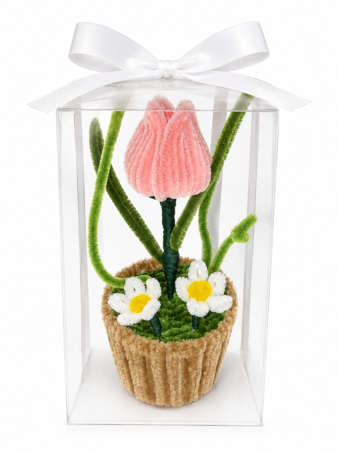Pink Tulip Pot