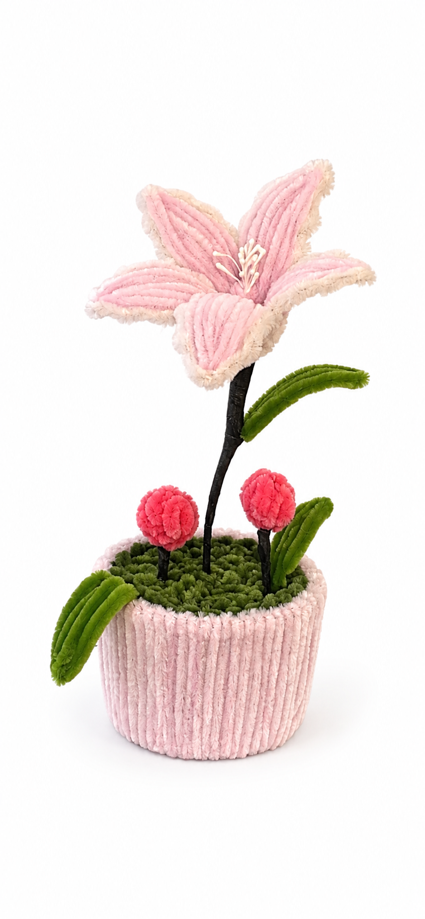 Pink Lily Pot